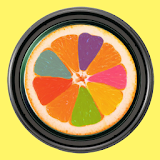 Orange Camera icon
