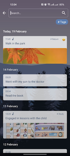 MemoDay: Your Life Journal Screen 2