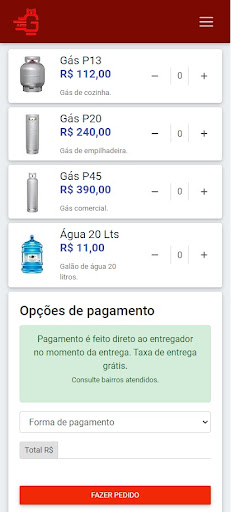 Pedidos MeuApp Screen 3
