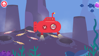 Dinosaur Submarine for toddler - Screenshot 2