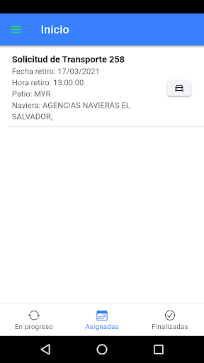 Transporte Logístico - CASSA Screen 3
