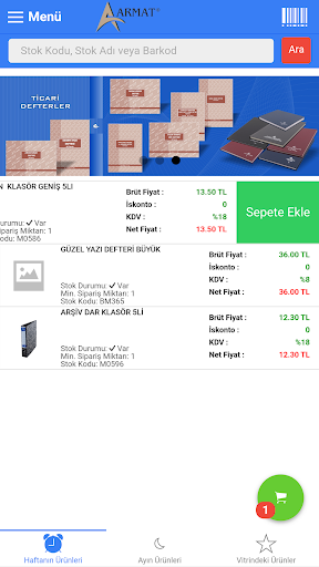 Armat Matbaa B2B Screen 3