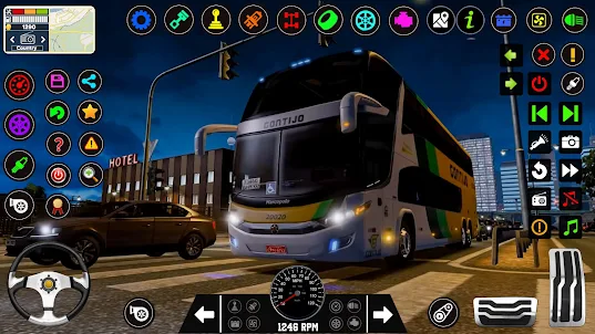 バスシミュレーター3Dリアルバスゲーム