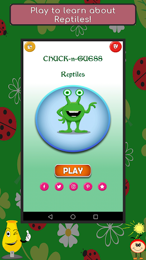 Android application Chuck n Guess Reptiles screenshort