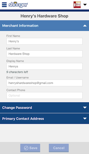 Shooger for Merchants