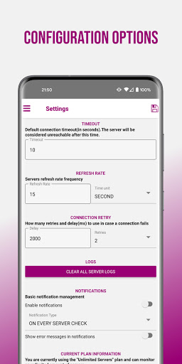 PingMyServer - Ping test & Ser Screen 3