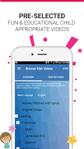 Screenshot 3 Kids Safe Video Player - Contr android