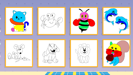 Painter Kid: Color Animals 1.2 APK screenshots 3