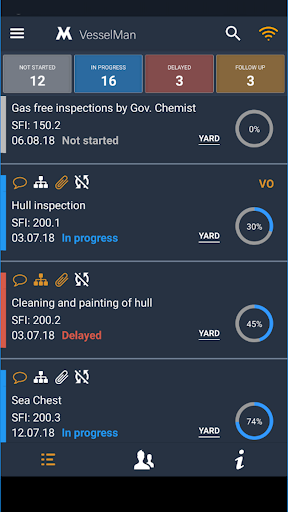 Android application VesselMan screenshort