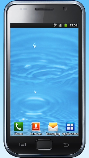 Water drops, water bubbles