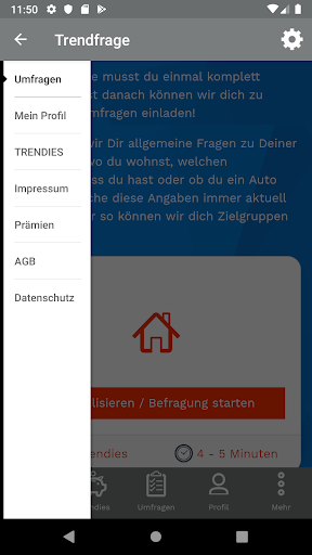 Trendfrage Screen 3