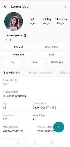 ProLifeMarry Screenshot 3 - AppWisp.com