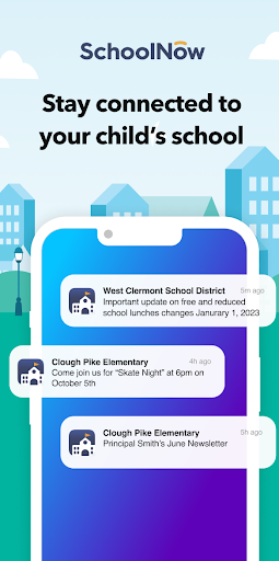 Android application SchoolNow screenshort