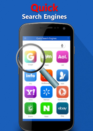 Quick Search Engine All Brower Screen 2