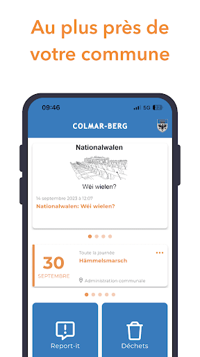 Android application Colmar-Berg screenshort