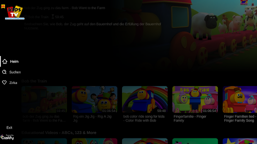 Screenshot of Kids Tv Deutschland