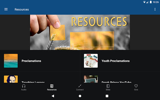 Screenshot of Derek Prince Ministries