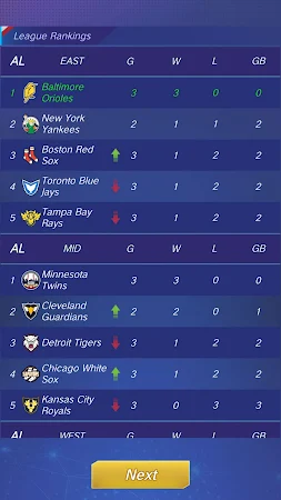 Game screenshot Baseball Rising Star apk download