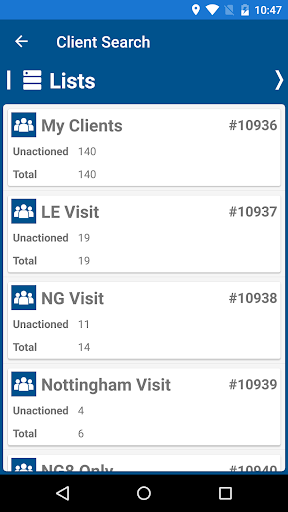 SalesTrip for ForwardOffice Screen 3