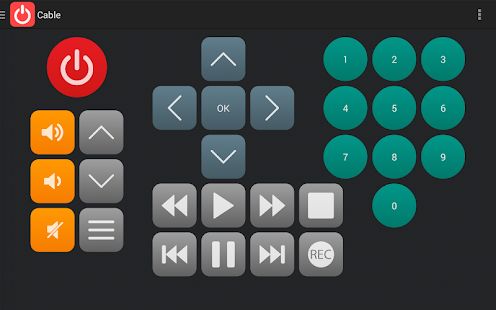 Universal TV Remote Screenshot