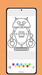 Robot Coloring Pages