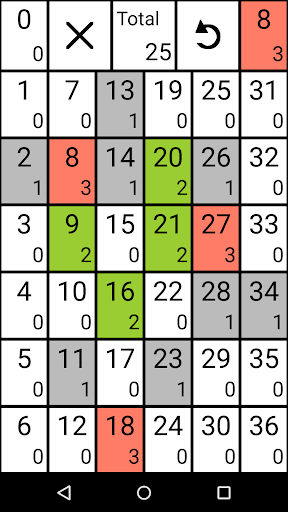 Android application Roulette Counter Basic screenshort