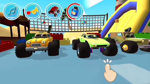 Screenshot 15 Monster Trucks Game for Kids 3 android