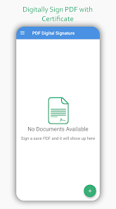 Captura de Pantalla 1 BSign | PDF Digital Signature android