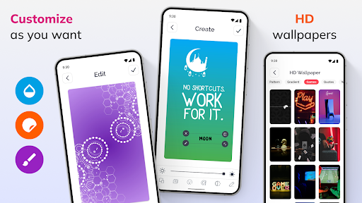 Screenshot of Pure Solid Color Wallpapers