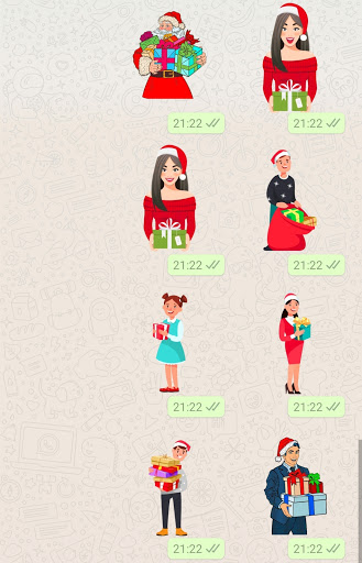 Android application Feliz Ano Novo 2023 Figurinhas screenshort