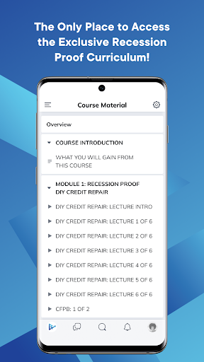 Screenshot of Recession Proof
