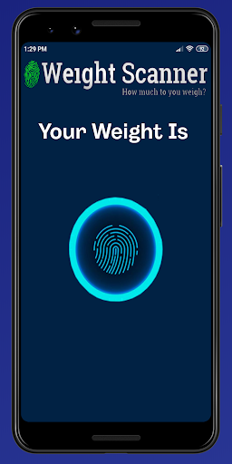 Weight Finger Scanner Prank