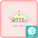 happy family 카카오톡 테마 icon