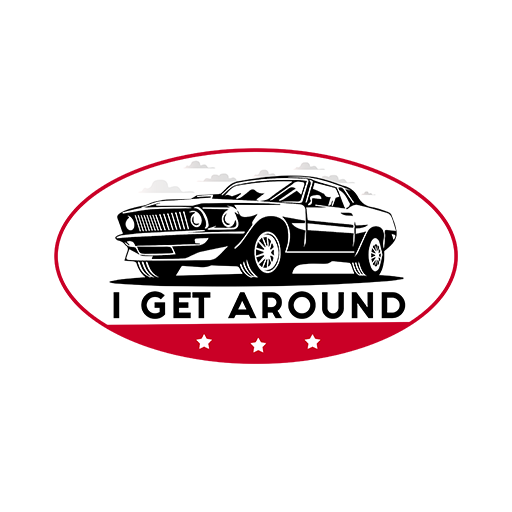 I GET AROUND logo
