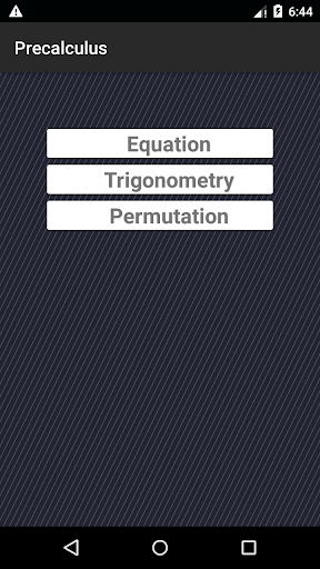Precalculus Screen 3