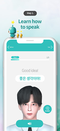 Waztong-English Spanish Korean Screen 2
