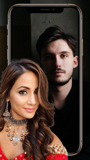 Selfie with Hina Khan - Hina Wallpapers Editor