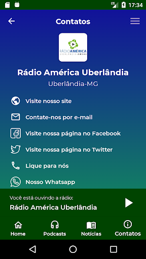 Rádio América 580AM Uberlândia Screen 2