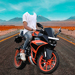 Cover Image of Télécharger Man Bike Rider Photo Editor  APK