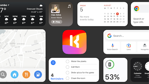 iOSify - iOS Widgets for KWGT Screen 3