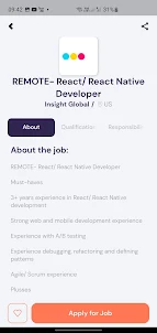Job App
