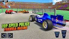 screenshot of Police Formula Car Derby Games