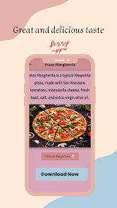Margherita Recipe 8 APK + Mod (Unlimited money) إلى عن على ذكري المظهر