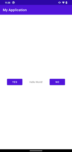 Android application App with Nothing screenshort