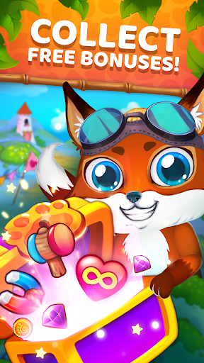 Screenshot of Animatch Friends: cute match 3