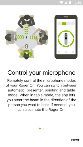 Screenshot of myRogerMic