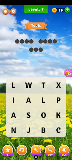Screenshot of Word Search Solver