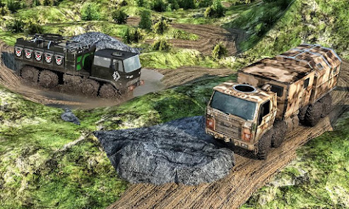 Offroad Mud Truck Driving Sim  screenshots 1