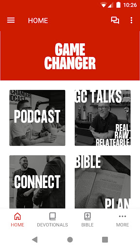 Android application Game Changer by iPD Agency screenshort