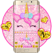 Pink Glisten Unicorn Keyboard Theme - Androidアプリ